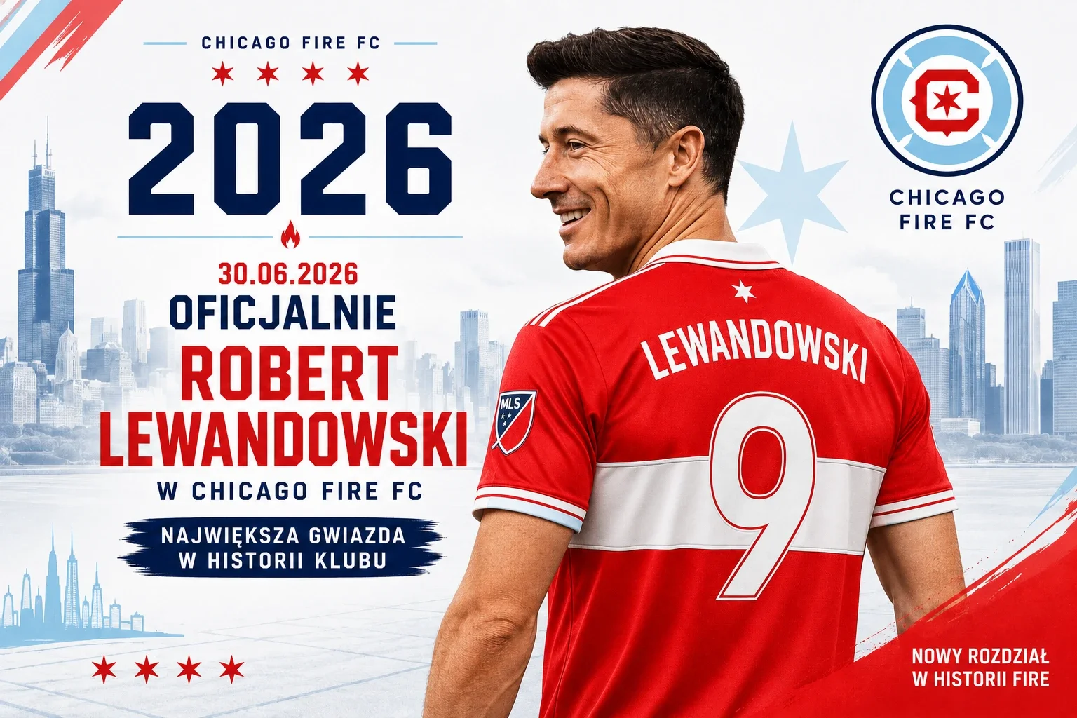 Robert Lewandowski w Chicago Fire